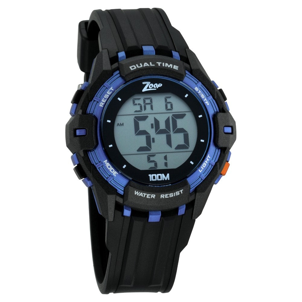 Titan Zoop Kid's Digital Watch with Black Strap 16012PP03