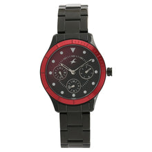 Load image into Gallery viewer, Titan Fastrack All Nighters Multifunction Watch with Metal Strap for Women - 6163KM02

