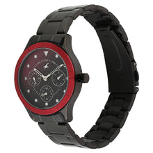Load image into Gallery viewer, Titan Fastrack All Nighters Multifunction Watch with Metal Strap for Women - 6163KM02
