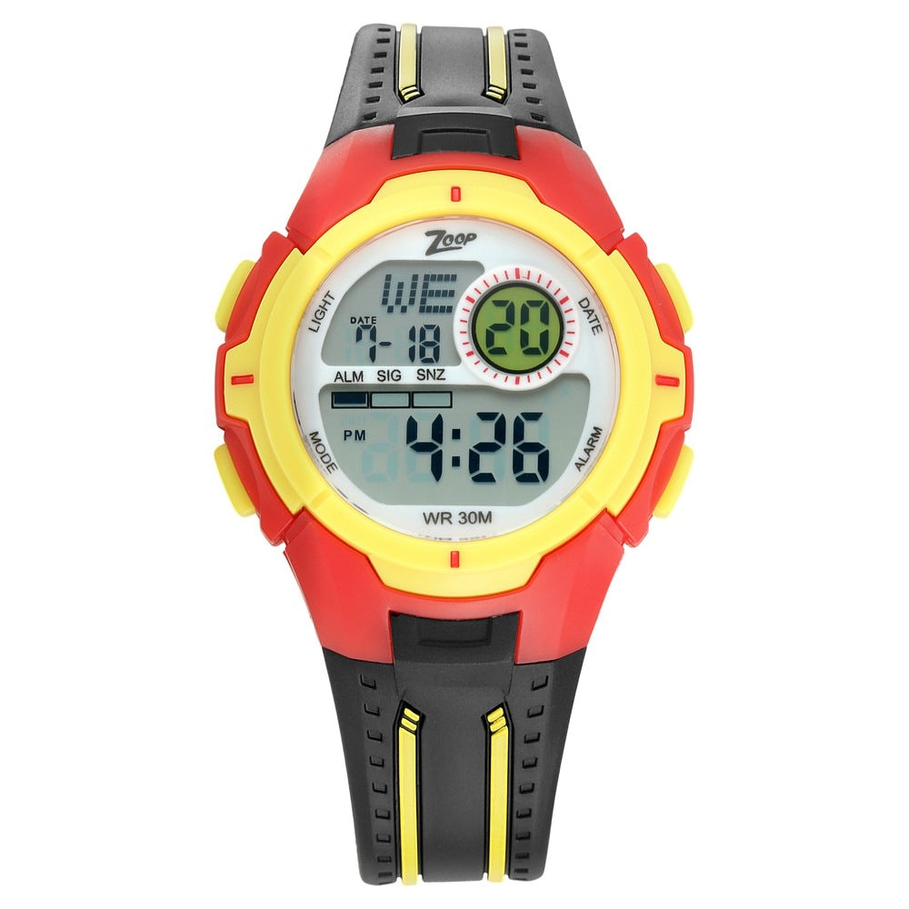 Titan Zoop Kid's Digital Watch with Black Strap 16008PP02