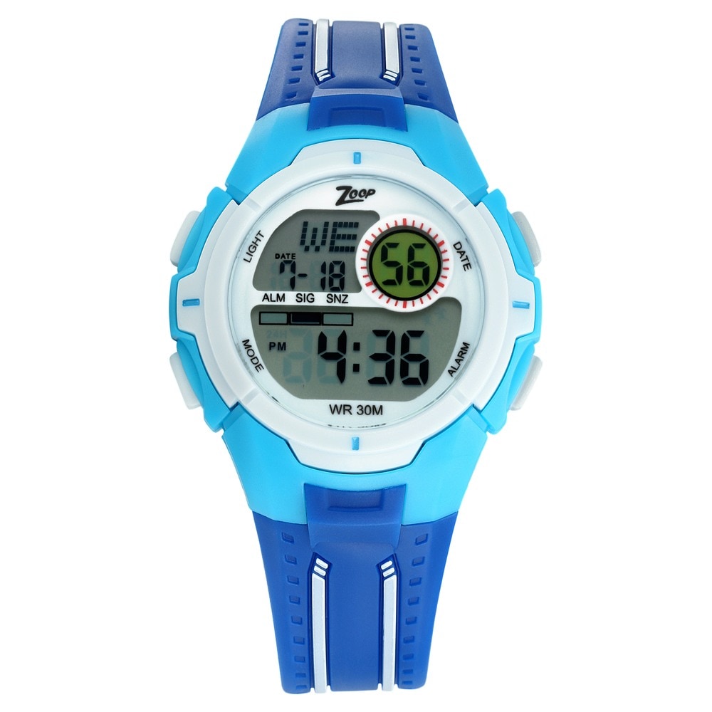 Titan Zoop Kid's Digital Watch with Blue Strap 16008PP05