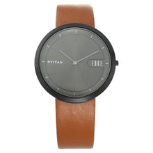 Load image into Gallery viewer, Titan Koishi by Edge Men&#39;s Watch Zen Anthracite Dial, Leather Strap  1779NL01
