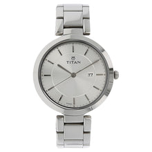 Load image into Gallery viewer, Titan Neo Workwear Women&#39;s Watch with Silver Dial &amp; Stainless Steel Strap 2480SM07
