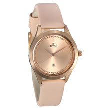Load image into Gallery viewer, Titan Sparkle Women&#39;s Watch Pink Dial, Analog Date Function 2570WL01
