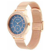 Load image into Gallery viewer, Titan Sparkle Women&#39;s Watch Blue Dial, Metal Strap 2634WM02
