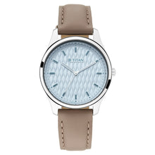 Load image into Gallery viewer, Titan Workwear Women&#39;s Watch Blue Dial, Leather Strap 2639SL05

