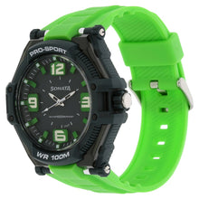 Load image into Gallery viewer, Titan Sonata Ocean Series Men&#39;s Watch with Grey Dial Analog Watch and Green Plastic Strap 77029PP02
