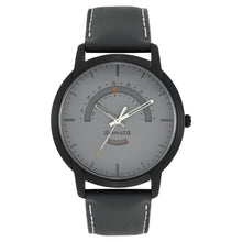 Load image into Gallery viewer, Titan Sonata Reloaded Men&#39;s Watch with Grey Dial &amp; Leather Strap 77031NL02
