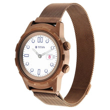 Load image into Gallery viewer, Titan Connected X - Unisex Copper Brown Hybrid Smart Watch 90116QM02
